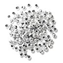 The Craft Factory Pearls - 3mm - Silver