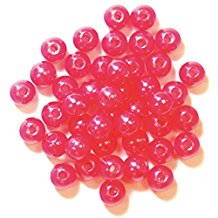 The Craft Factory Pearls - 5mm - Fuchsia