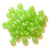 The Craft Factory Pearls - 5mm - Lime Green