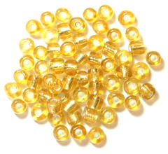 The Craft Factory E Beads - 4mm - Gold