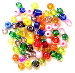The Craft Factory E Beads - 4mm - Multi