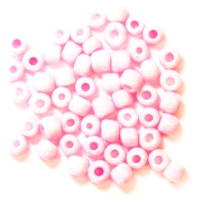 The Craft Factory E Beads - 4mm - Pink