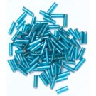 The Craft Factory Bugle Beads - 6mm - Ice Blue