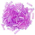 The Craft Factory Bugle Beads - 6mm - Lilac