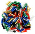 The Craft Factory Bugle Beads - 6mm - Multi