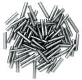 The Craft Factory Long Bugle Beads - 9mm - Metal