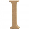 Wooden letter - 13cm -  I