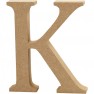 Wooden letter - 13cm - K