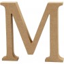 Wooden letter - 13cm - M