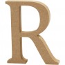 Wooden letter - 13cm - R