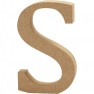 Wooden letter - 13cm - S