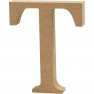 Wooden letter - 13cm - T