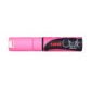 uni Chalk Marker - Nib size: 8mm chisel tip - fluo pink