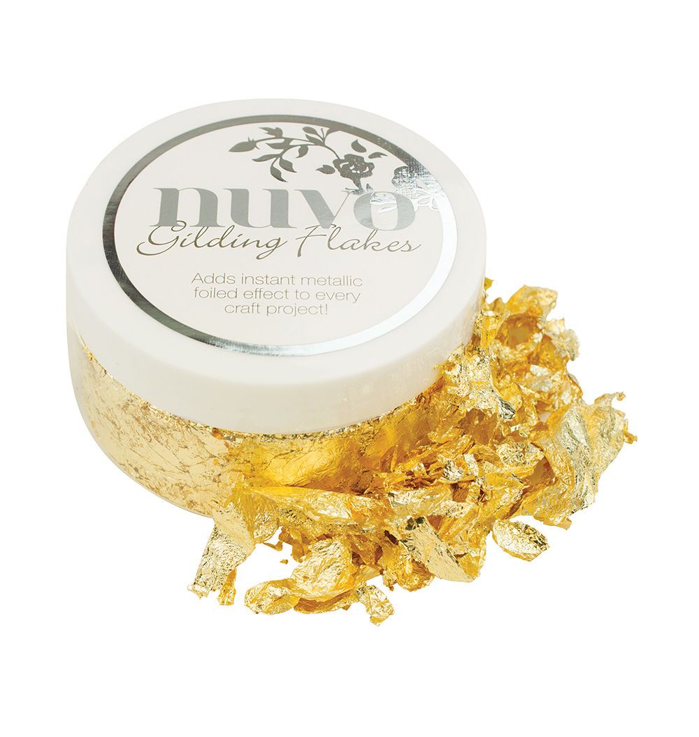 Nuvo Gilding Flakes - Radient Gold