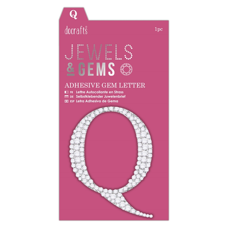 docrafts Jewels & Gems - Q