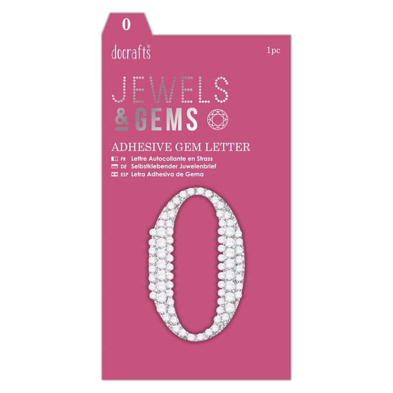 docrafts Jewels & Numbers - 0