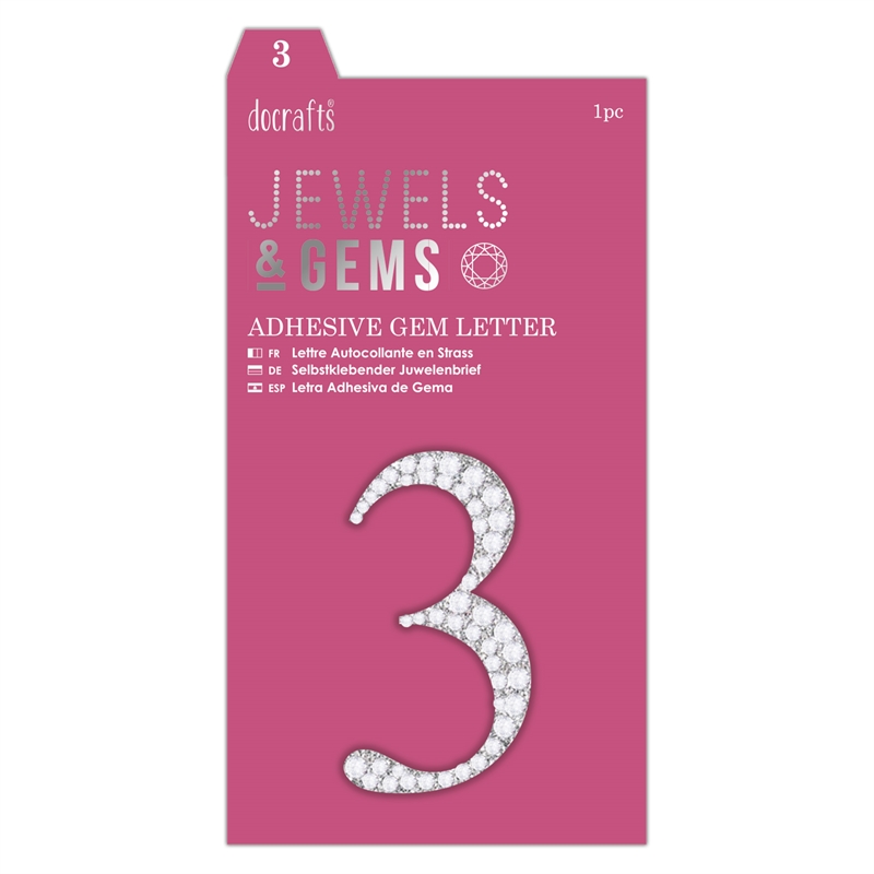 docrafts Jewels & Numbers - 3