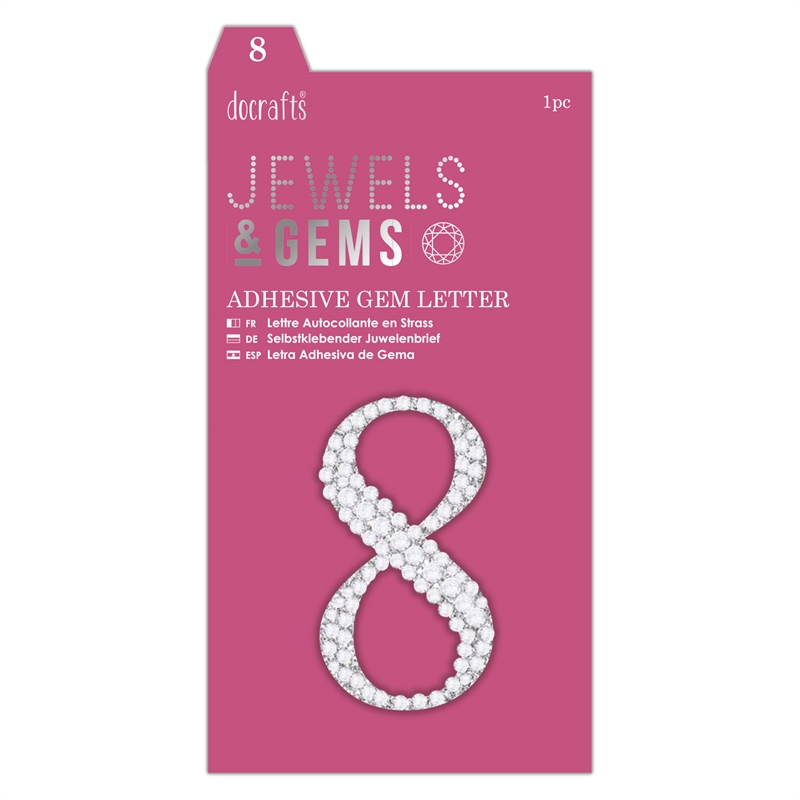 docrafts Jewels & Numbers - 8