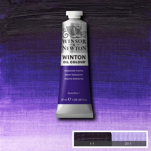 Winton Oil Colour - Dioxazine Purple