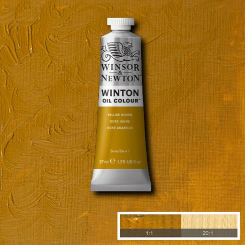 Winton Oil Colour - Yellow Ochre
