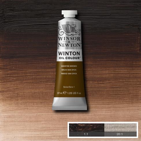 Winton Oil Colour - Vandyke Brown