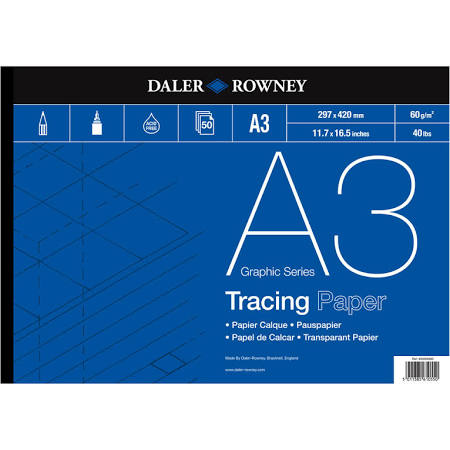 Daler Rowney Graphic Series Tracing Paper - A3