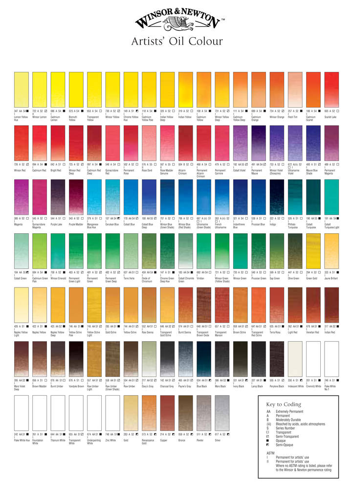 Oil Paint - Winsor & Newton Oil Colour