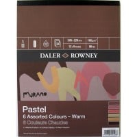 Daler Rowney Murano Pastel Pad - Warm | 12 x 9'' 
