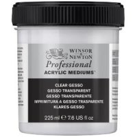 ACRYLIC CLEAR GESSO 225ml by Winsor and Newton