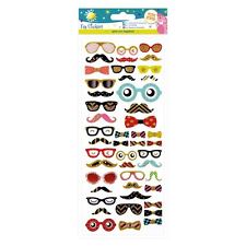 Fun Stickers - Glasses & Moustaches