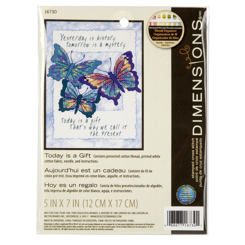Dimensions cross stitch - Tody is a gift