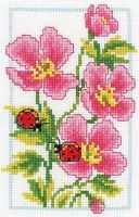 Vervaco cross stitch - Rose Geraniums