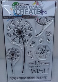 Never stop making wishes : IDC107 A6 stamp set