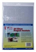 Stix 2 Clear Project Acetate Sheets - A4