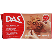 DAS Ready to Use Modeling Clay - 1KG Terracotta