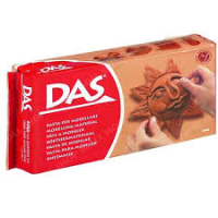 DAS Ready to Use Modeling Clay - 500g Terracotta