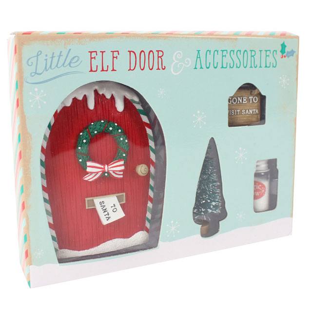 Christmas Elf Door & Accessories 
