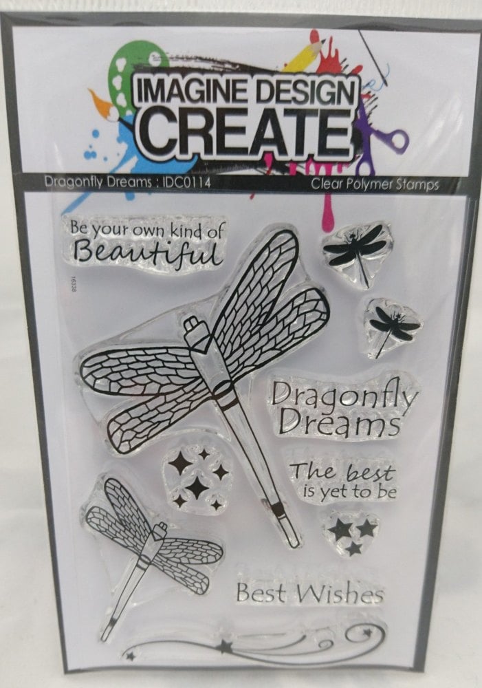 Dragonfly Dreams : IDC0114 - A7 stamp set 