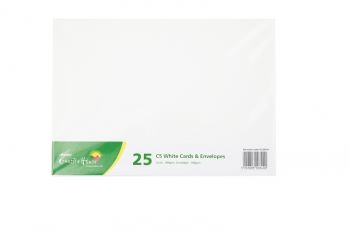 Creative House C5 White Card and Envelope 25 Pack