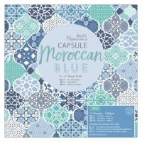 6 x 6" Paper Pack (32pk) - Capsule - Moroccan Blue