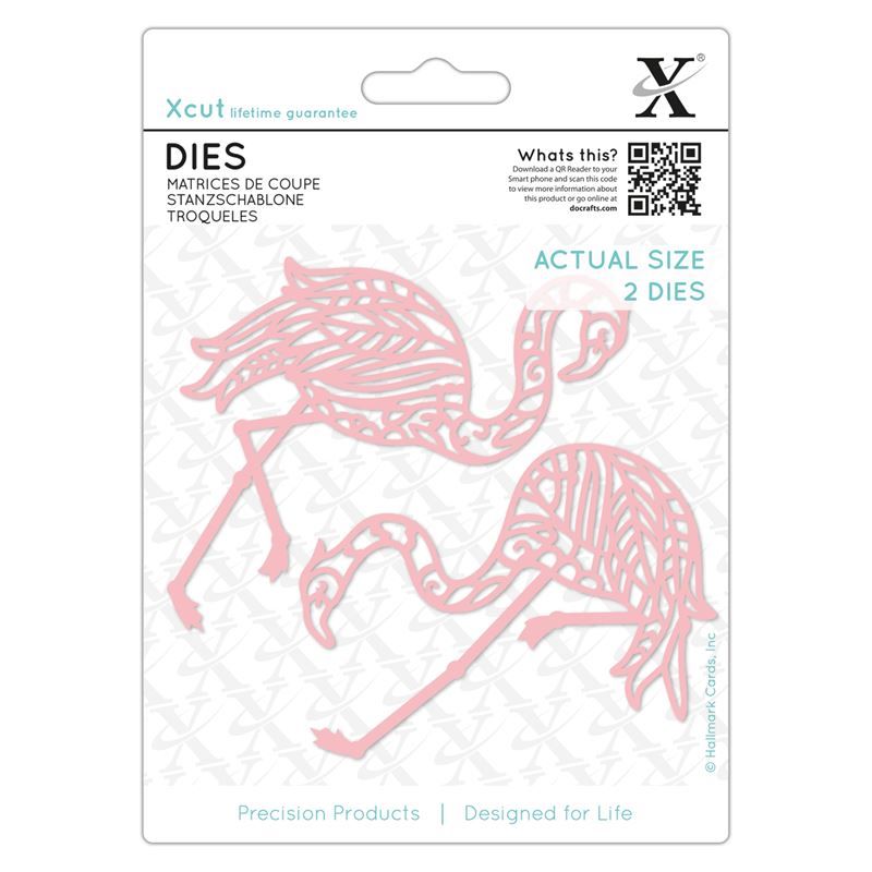 Dies (2pcs) - Tropical Flamingo