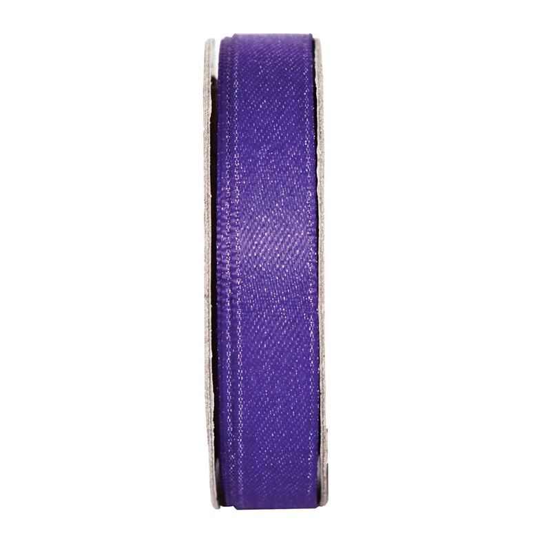 Everyday Ribbons 3m - Glitter Satin - Deep Purple