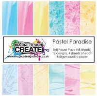 Pastel Paradise 8x8 Paper Pack 