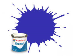 Humbrol 14 French Blue Gloss - 14ml Enamel Paint 