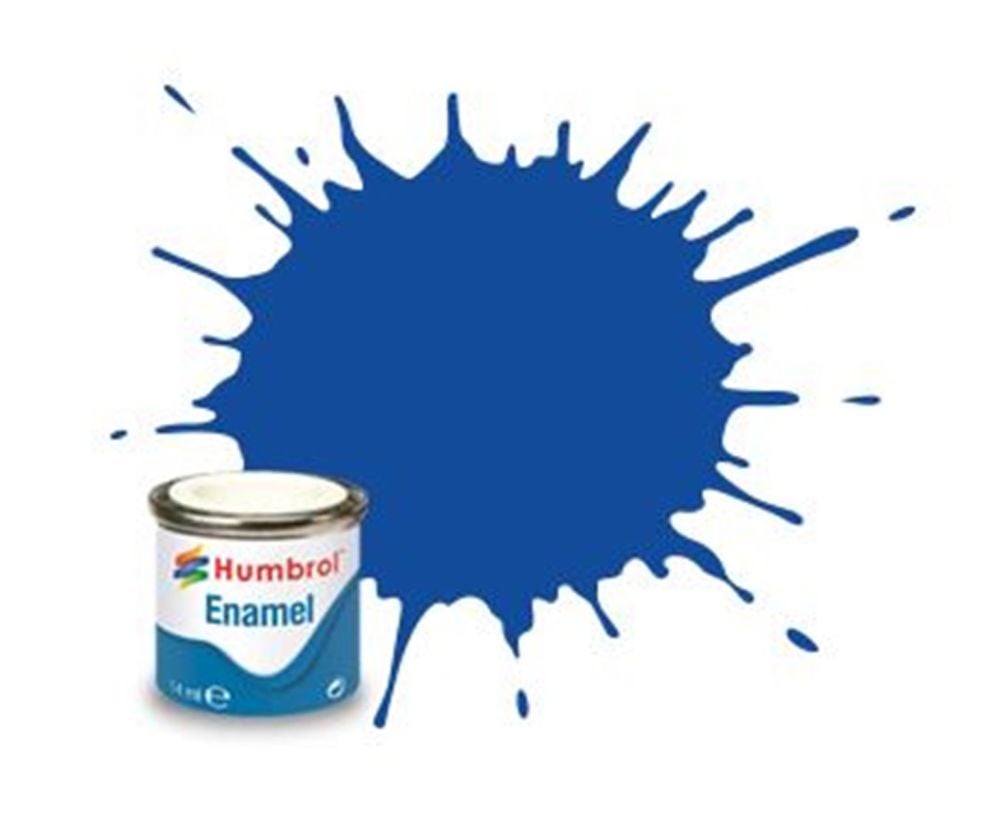Humbrol 222 Moonlight Blue Metallic - 14ml Enamel Paint 