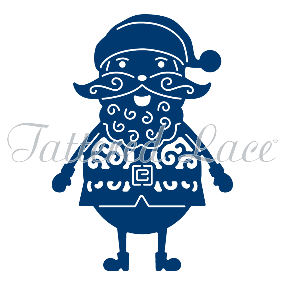 Tattered Lace - Jolly Santa