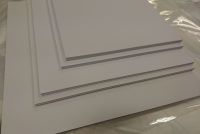 155mm x 155mm 20 pack of 300gsm White Mat & Layer Card Cuts 