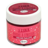 Aladine Embossing Powder - Orchid Paillete 25ml