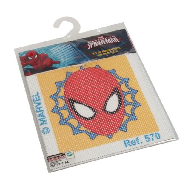 Cross Stitch Kit Spiderman