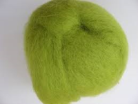 Trimits Felting Natural Wool Roving Lime 10g